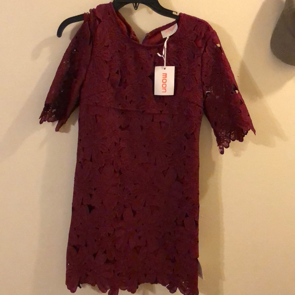 Maroon dress